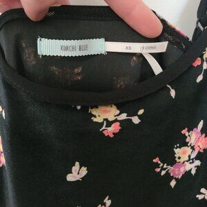 Urban Outfitters Kimchi Blue Black Maxi Dress